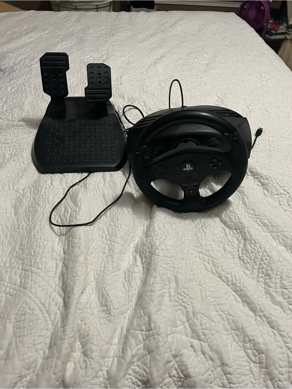 Sony Thrustmaster T80 Racing Wheel Black
